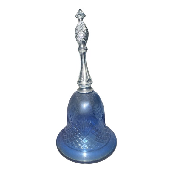 vintage Avon cobalt blue glass bell-shaped perfume bottle - Picture 3 of 4